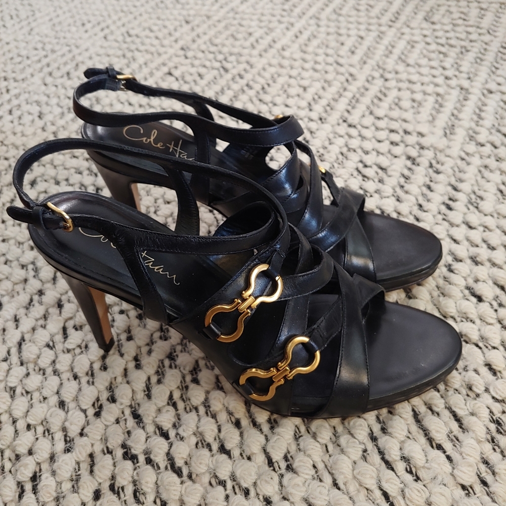 Cole Haan Nike Air Technology Strap Heels Sandals